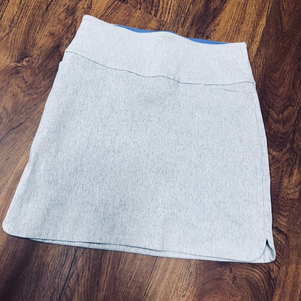 SC & Co Mini Short Skort Womens M Light Blue Stretch Tennis Golf Pickleball